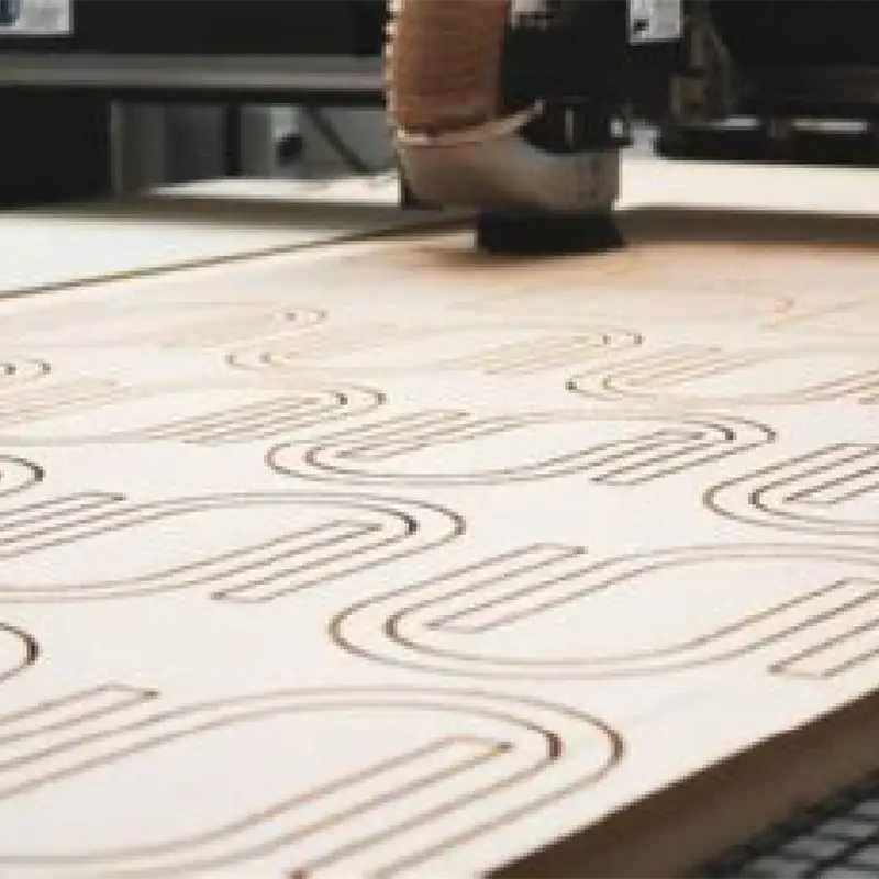 CNC grooves