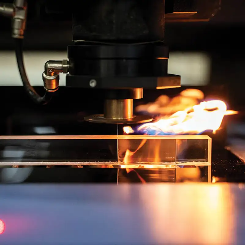 Laser cutting - Plastix